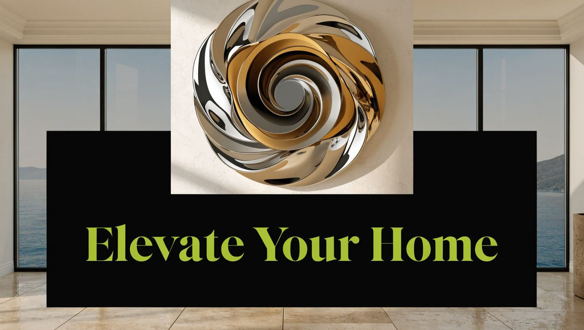 Elevate Your Home with Circle Metal Wall Art