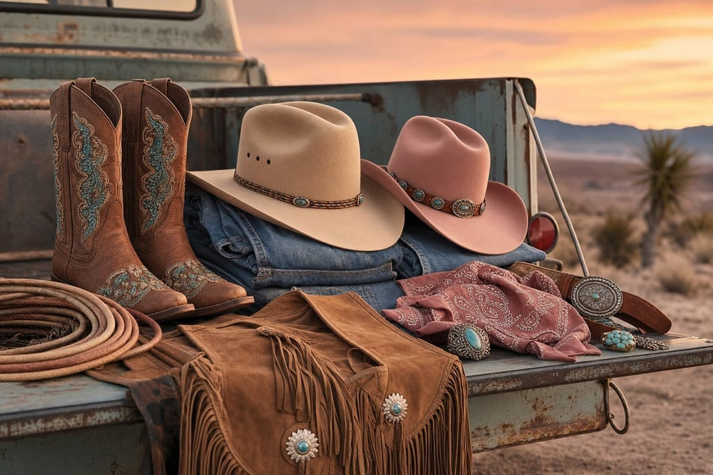 Cowboy and Cowgirl Costumes With Hats, Boots and More