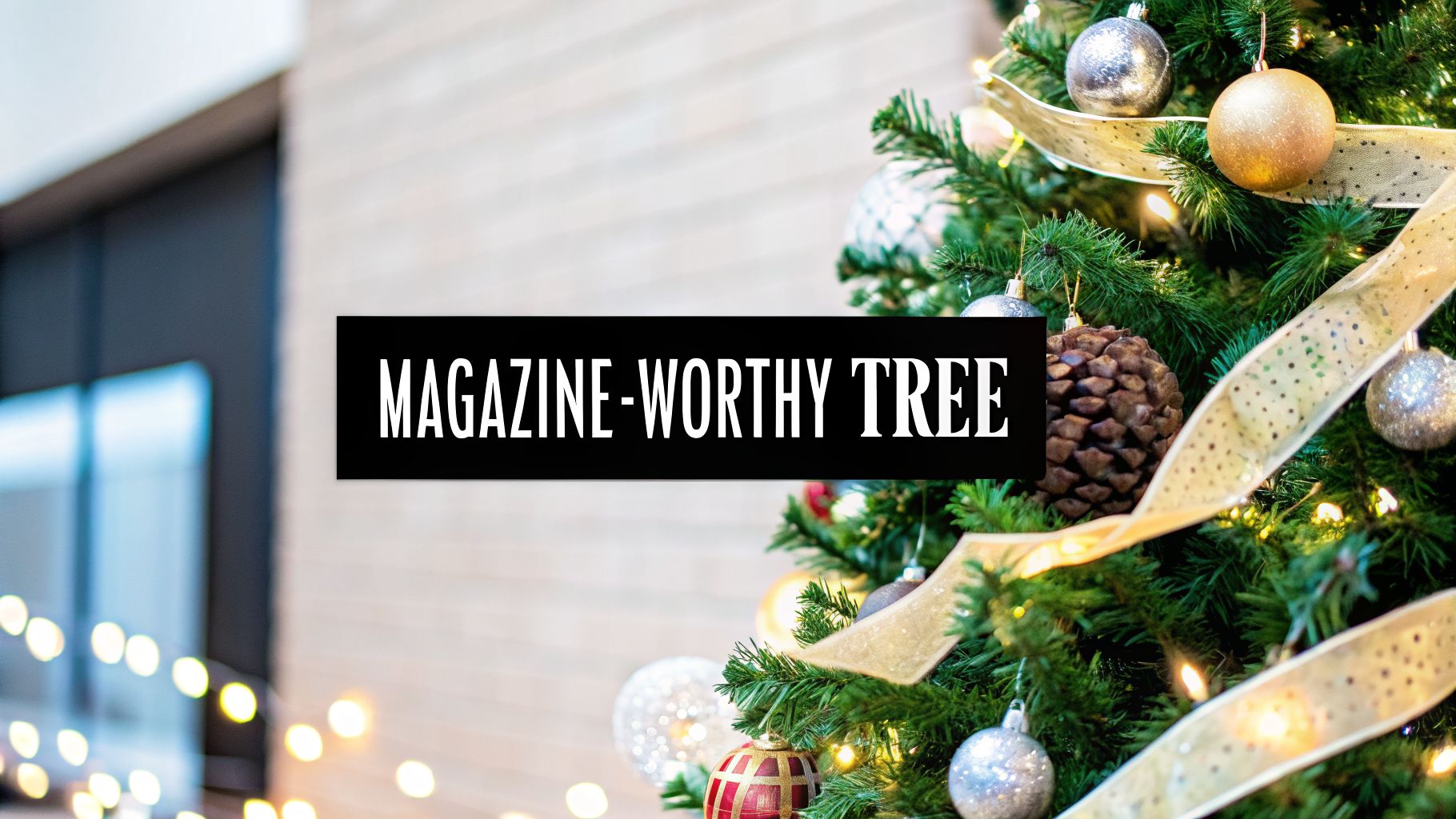 Elevate Your Look with decorating christmas tree: A Magazine-Worthy Guide