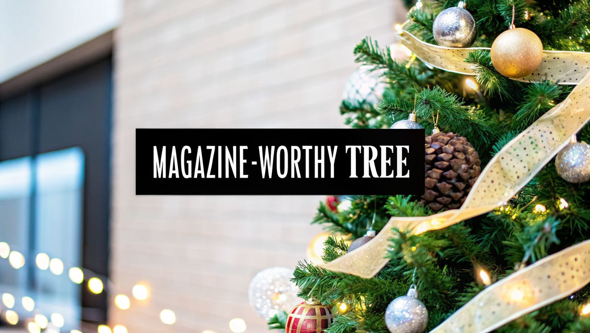 Elevate Your Look with decorating christmas tree: A Magazine-Worthy Guide