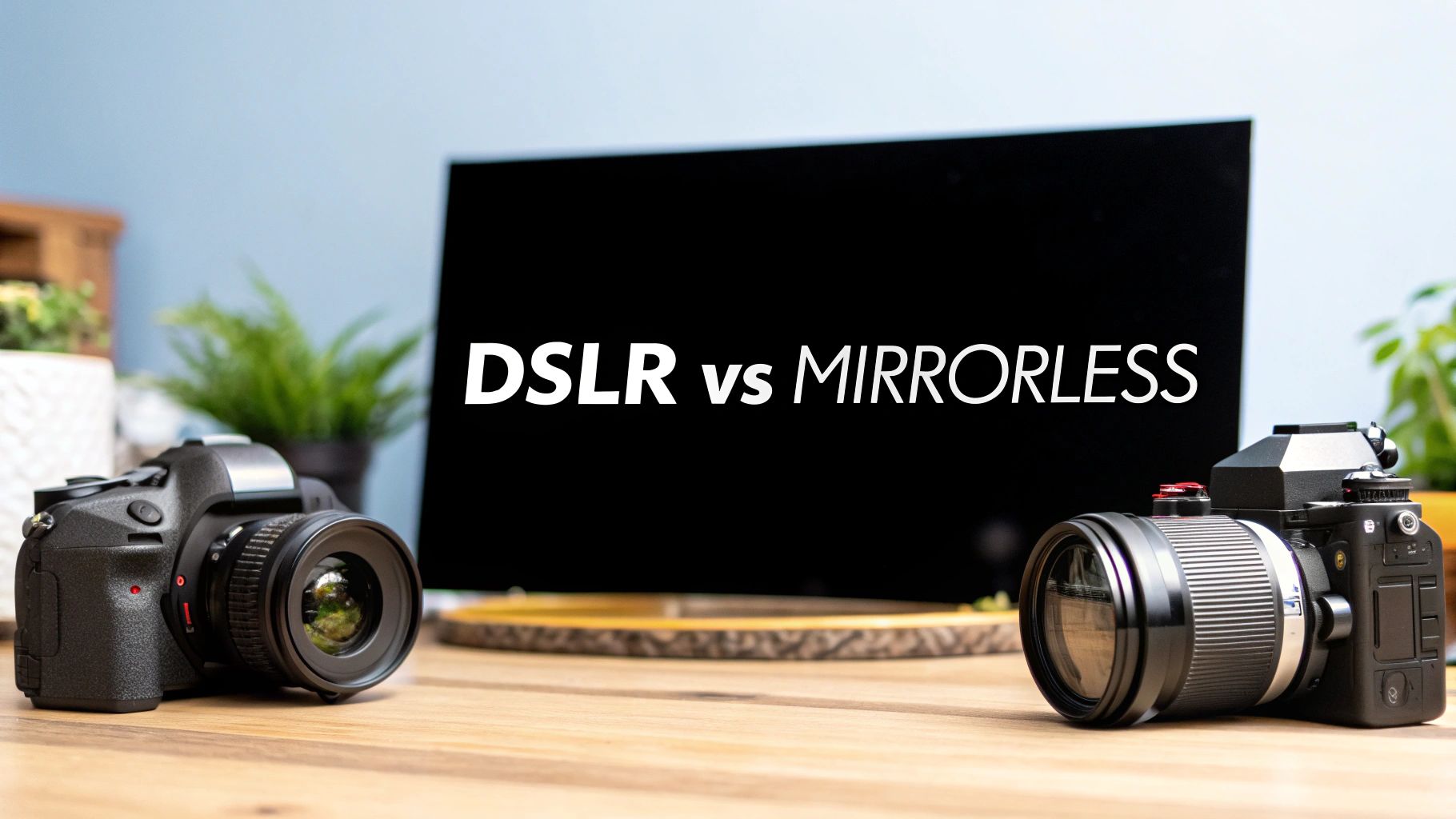 DSLR vs Mirrorless Camera A Complete Practical Guide