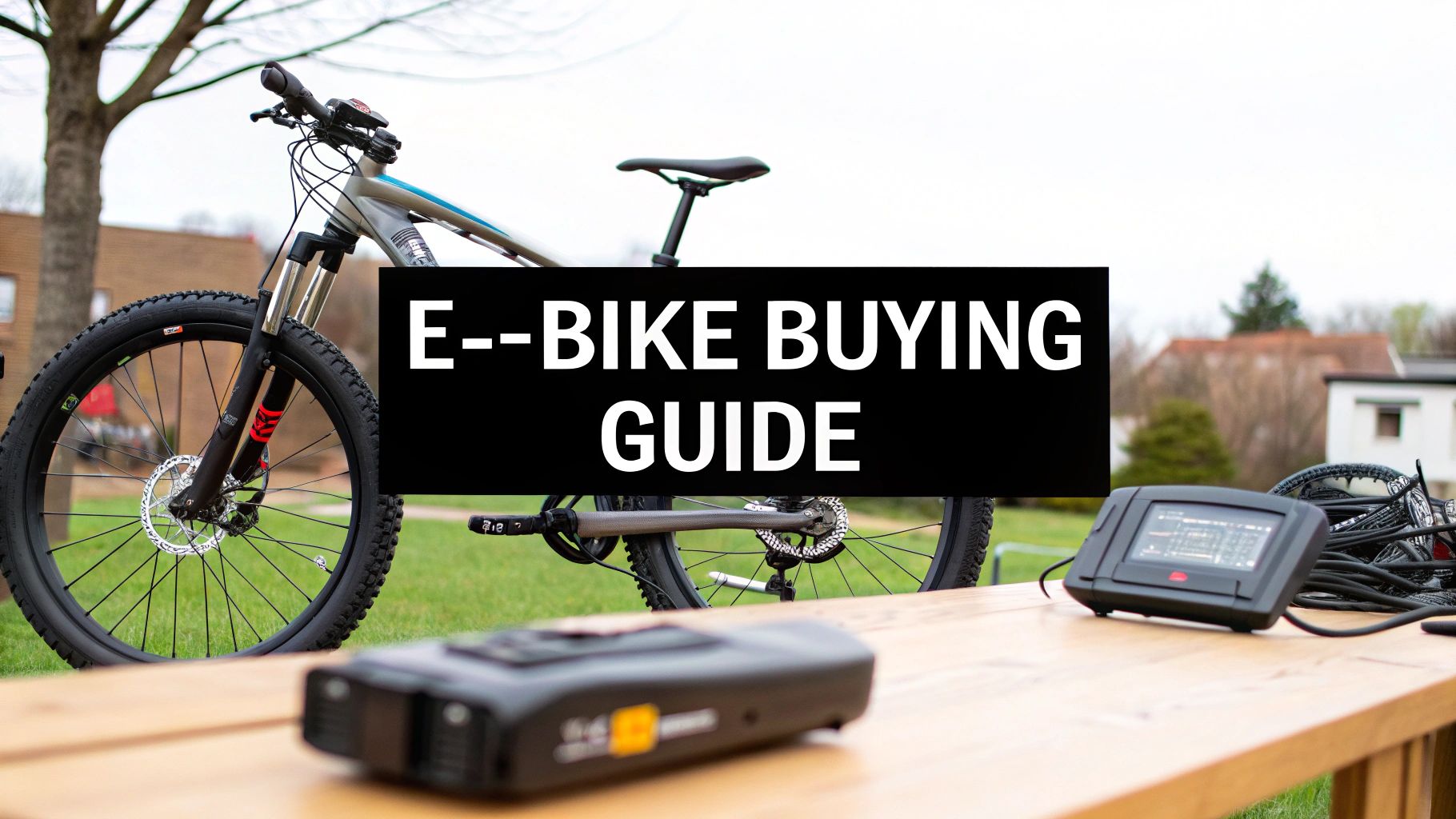 Your Essential Electric Bike Buying Guide