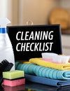 A Complete Household Cleaning Supplies Checklist