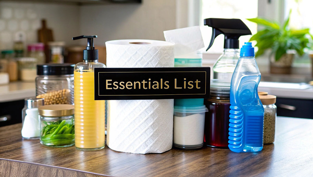 Your Ultimate Household Essentials Shopping List for 2025