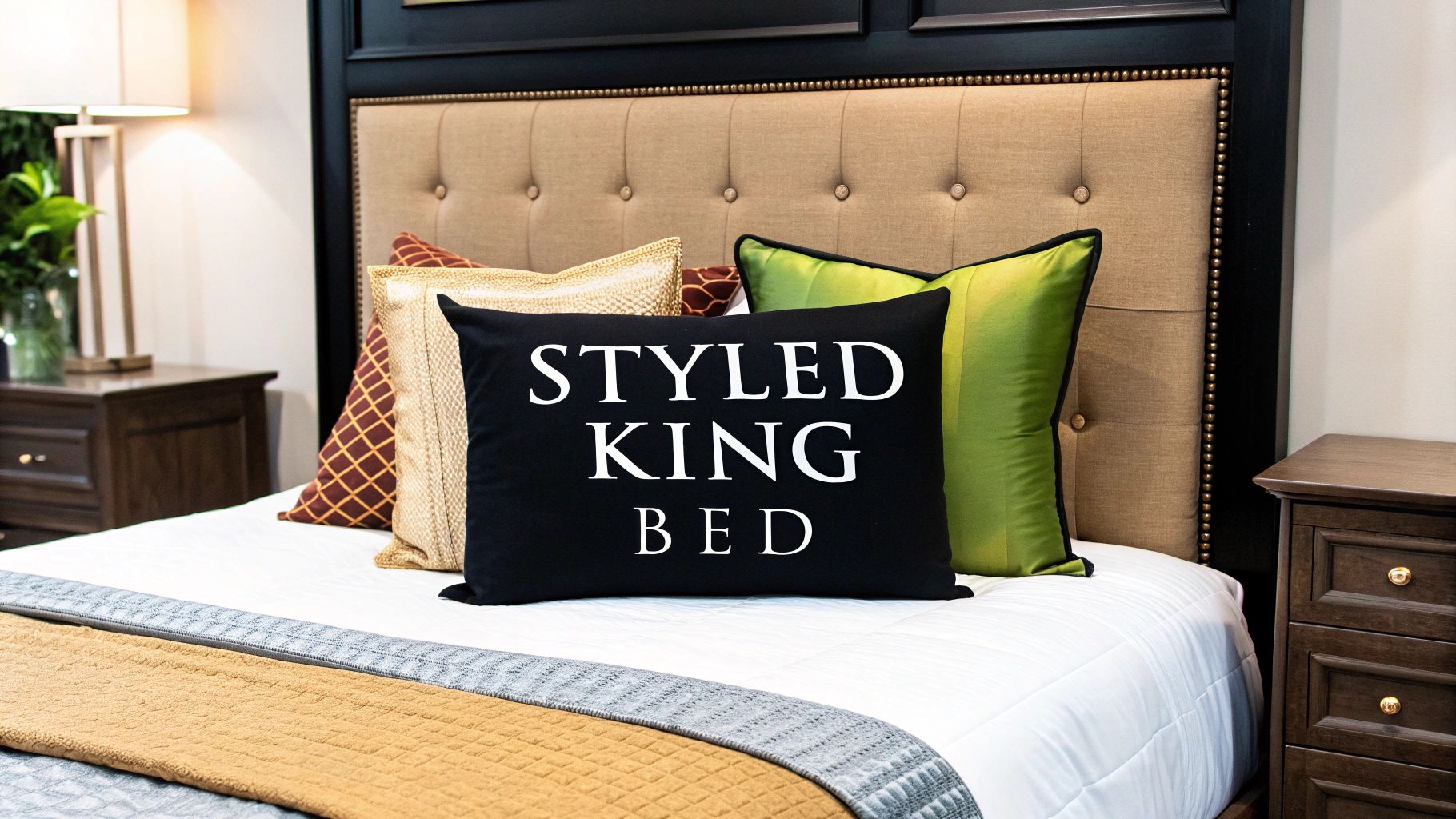 How to Arrange Pillows on a King Bed Like a Pro