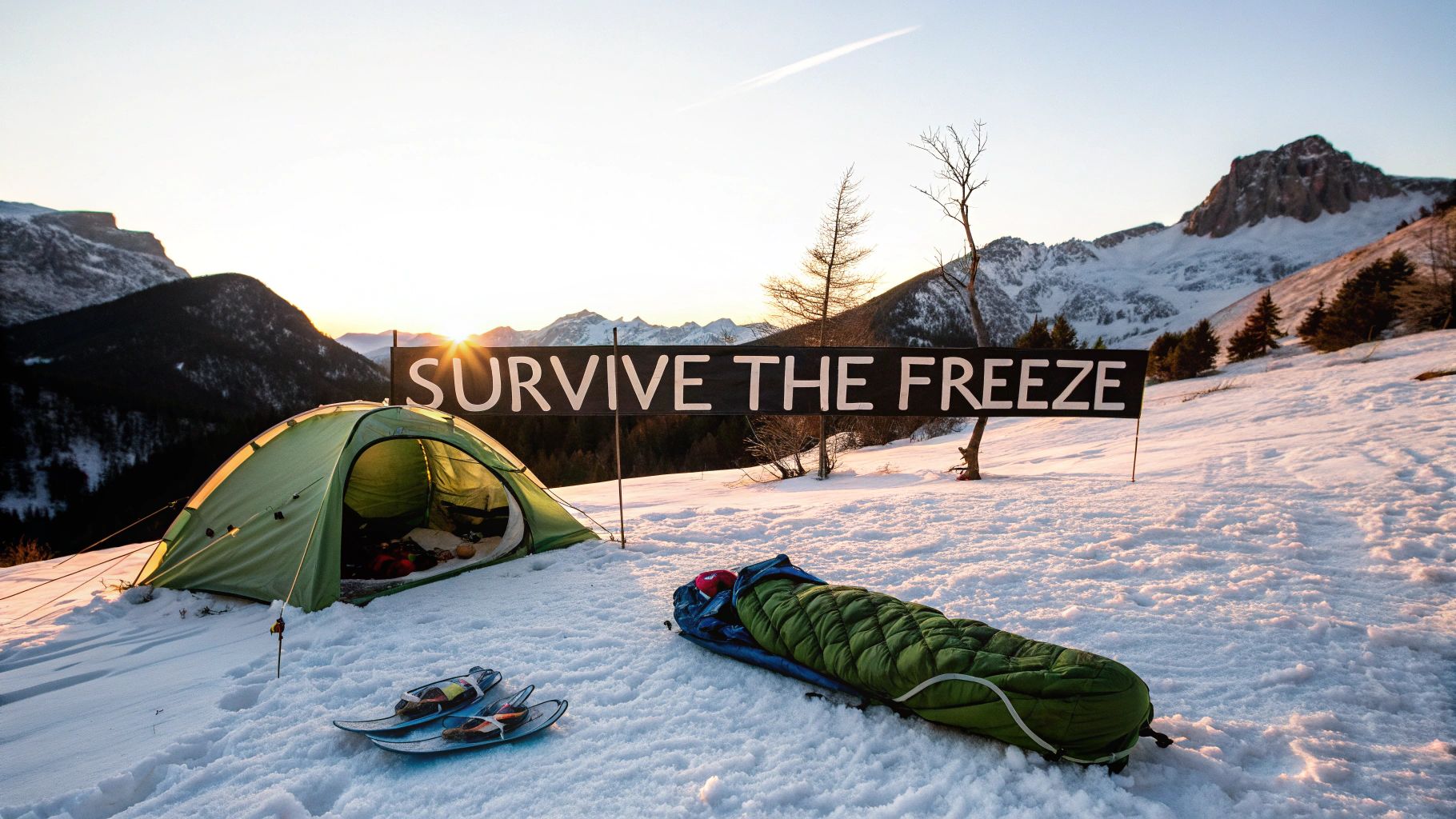 A Guide to Extreme Cold Weather Sleeping Bags