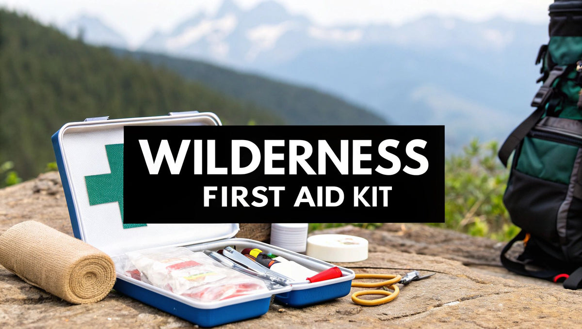 Your Essential Wilderness First Aid Kit Guide
