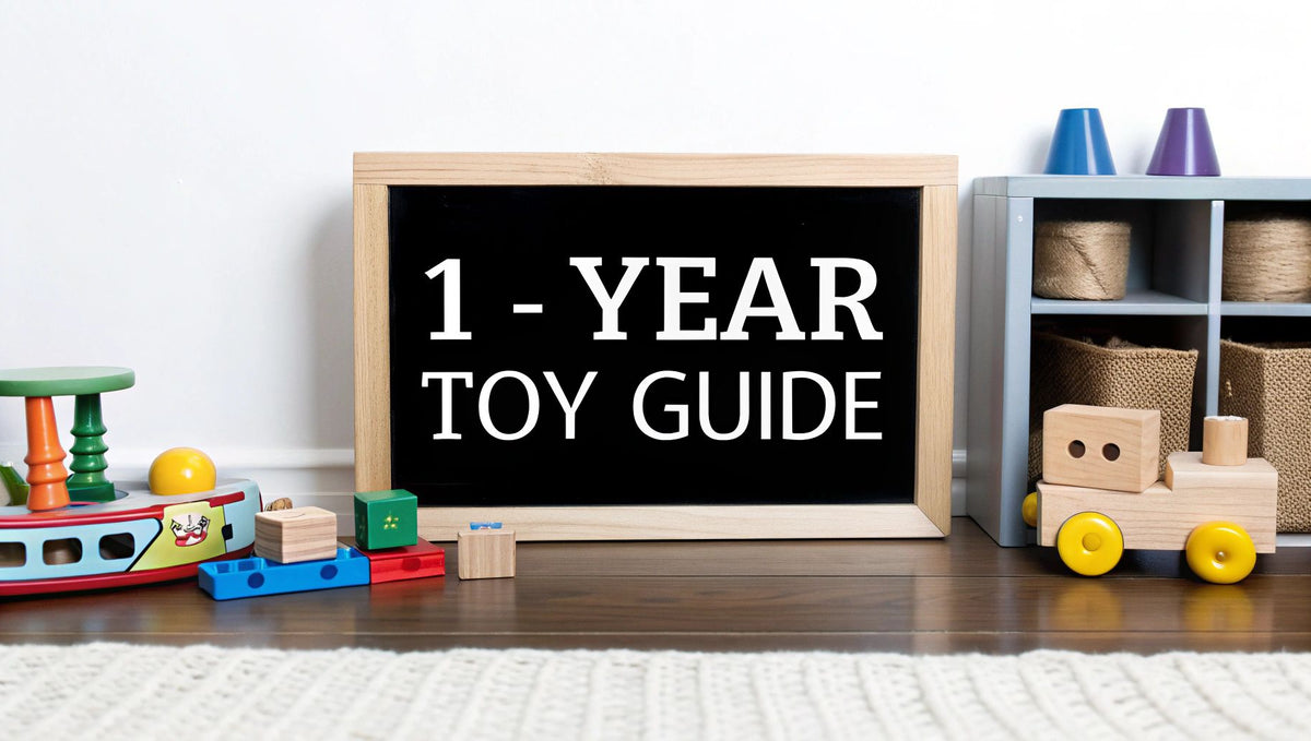 A Parent's Guide to 1 Year Old Toys for Boys