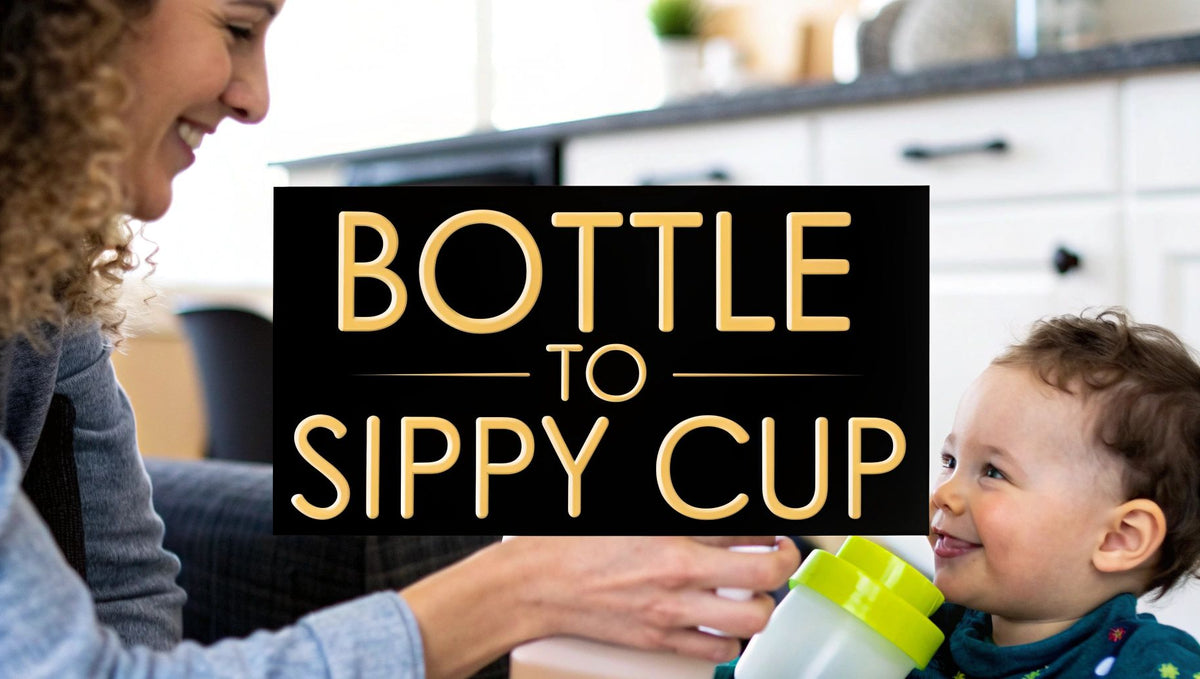 How to Go From Bottle to Sippy Cup Without Tears