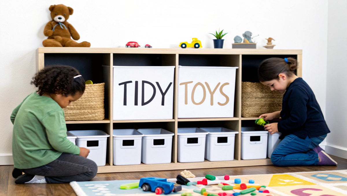 How to Organize Kids Toys for Good