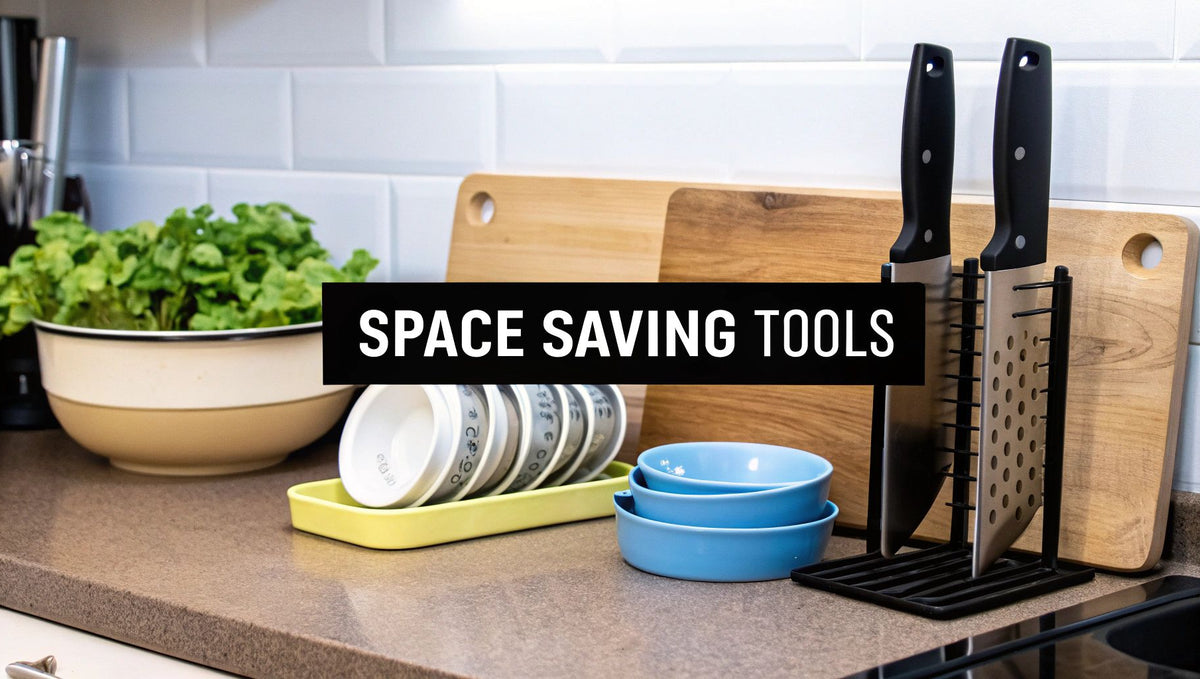 7 Space Saving Kitchen Tools for Maximum Efficiency in 2025