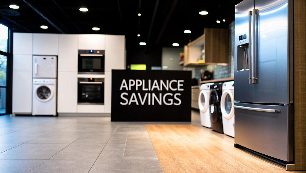 When to Buy Appliances for Maximum Savings
