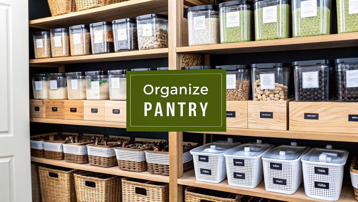 How to Organize Pantry Chaos Like a Pro