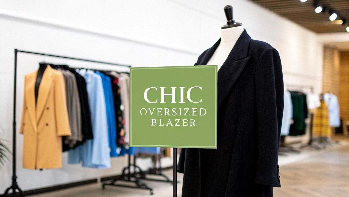 how to style oversized blazer: chic, effortless looks