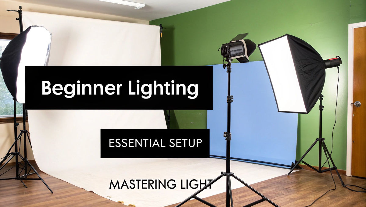 Photography Lighting Equipment for Beginners: Your Essential Setup and Tips