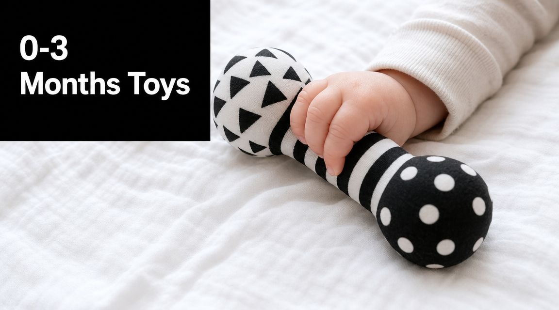 Best Toys for 0-3 Months: A New Parent's Guide