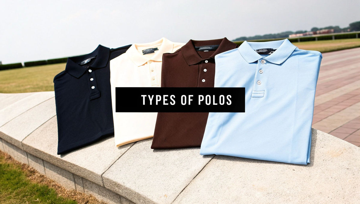 Your Ultimate Guide to the Types of Polo Shirts