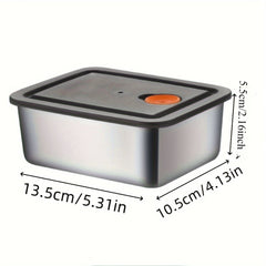 Stainless Steel Food Storage Containers with Lids For Food Fruit