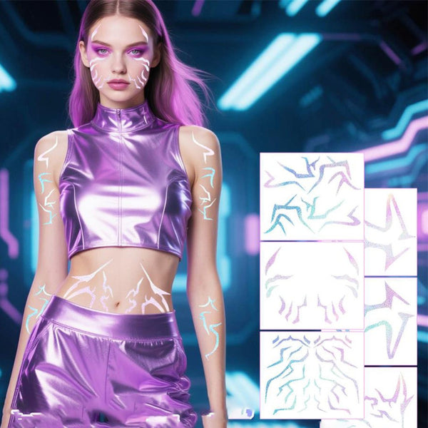 Temporary Tattoos for Cosplay-Artificial Tattoos Rumi Kpop Devil Hunte