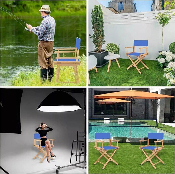 Washable Chair Seat Covers Kit Replacement Canvas Cover Director Chair
