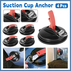 Suction Cup Anchor Holder 4pcs Multifunctional Wall Mount Household Va