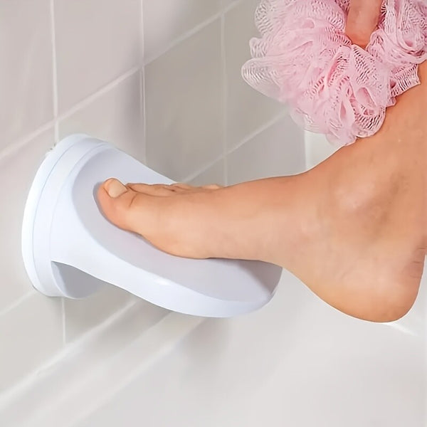 Suction Cup Shower Foot Rest, Bathroom Foot Step for Shaving/Scrubing