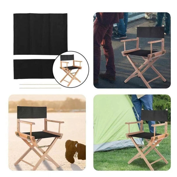 Washable Chair Seat Covers Kit Replacement Canvas Cover Director Chair
