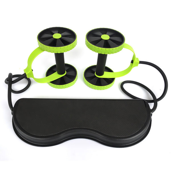 Home Gym Abs Exercise Fitness Abdominal Workout Wheel Roller Machine E