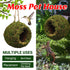 Hanging Bird Nest Moss Shelter Natural Hideout Nesting Hut Cage Decora