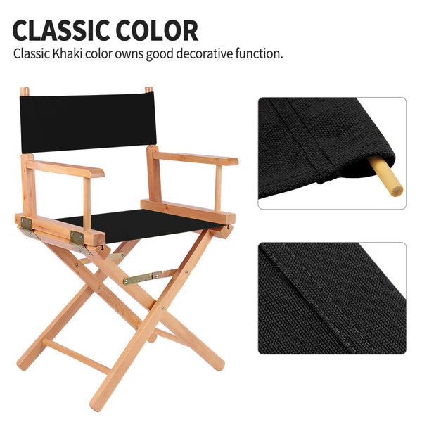 Washable Chair Seat Covers Kit Replacement Canvas Cover Director Chair