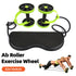 Home Gym Abs Exercise Fitness Abdominal Workout Wheel Roller Machine E