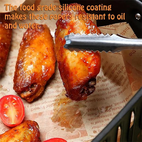 30x30cm Oil Absorbing Paper Food Frying Grease-Proof Wrapper Wrapper S