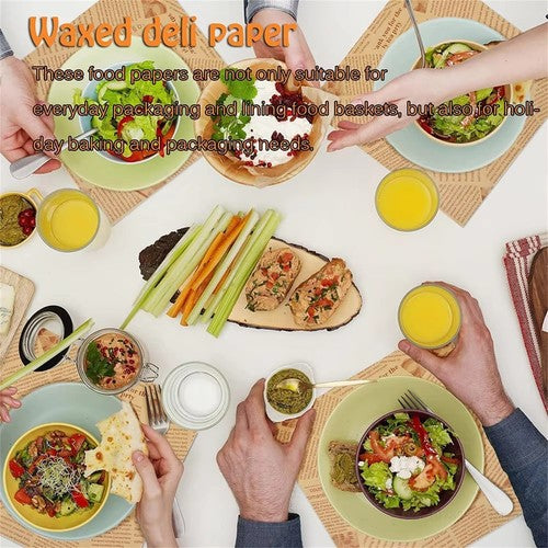 30x30cm Oil Absorbing Paper Food Frying Grease-Proof Wrapper Wrapper S