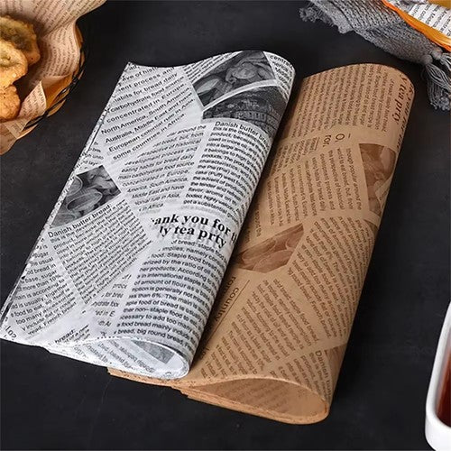 30x30cm Oil Absorbing Paper Food Frying Grease-Proof Wrapper Wrapper S