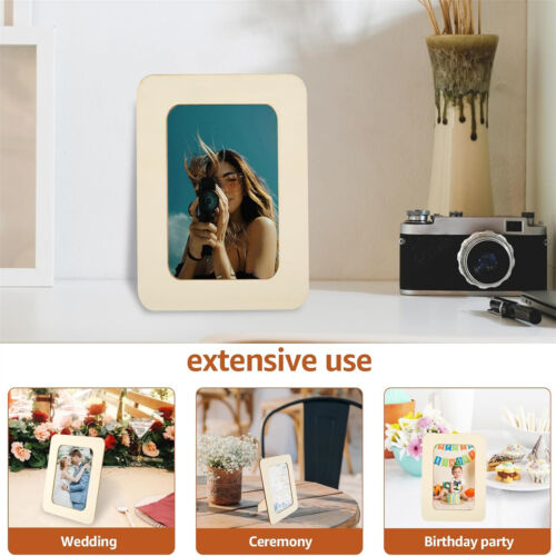 UP 100x Wooden Photo Picture Frame with Stand For Picture Photo 14x19c