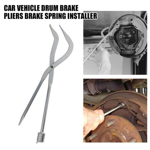 2pcs Brake Spring Installer Removal Plier Drum Brake Pliers Car Repair