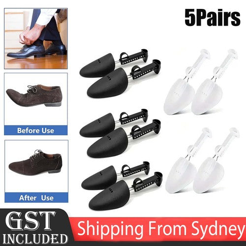 10x Adjustable Men Women Plastic Shoe Tree Shaper Keeper Stretcher Sho