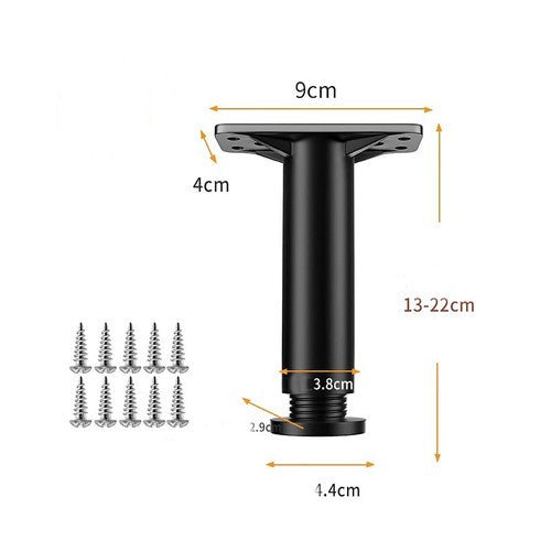 1-8PCS Adjustable Telescopic Bed Beam Support Furniture Leg Load Beari