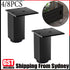 Square Cabinet Legs 10cm Bathroom Furniture Leg Adjustable Kitche