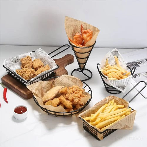 30x30cm Oil Absorbing Paper Food Frying Grease-Proof Wrapper Wrapper S