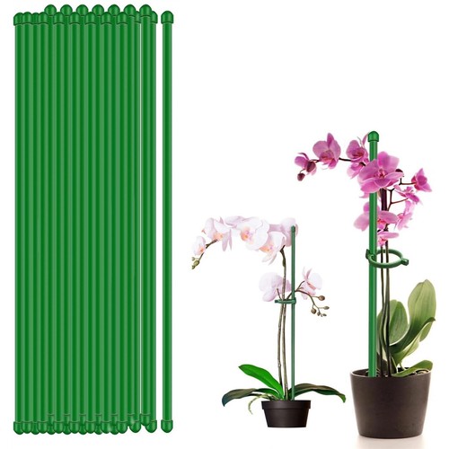 60CM Green Fingers Garden Stakes Metal Plant Support Stake T