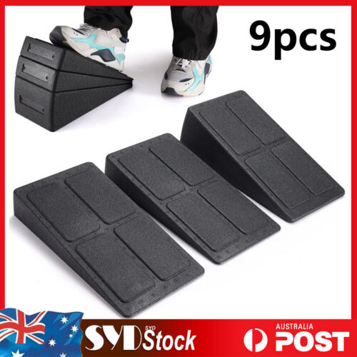 9x Squat Wedge Block Weight Capacity,Slant Board for Calf Stretching,Y