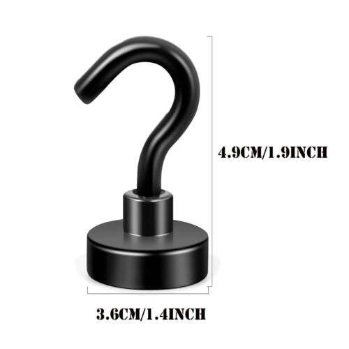 Magnetic Hooks 45kg Strong Magnets Hook for Home Kitchen Trav