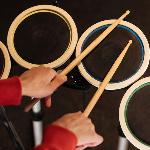 7A Maple Wood Lightweight Endearing Music Oval Tip Drumsticks Dr