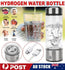 450ML Hydrogen Water Bottle Generator Rich Ionizer Glass Drink Cup USB