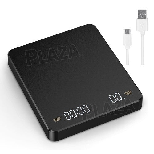 Electronic Digital Coffee Scale With Timer Precision High Display 3Kg/