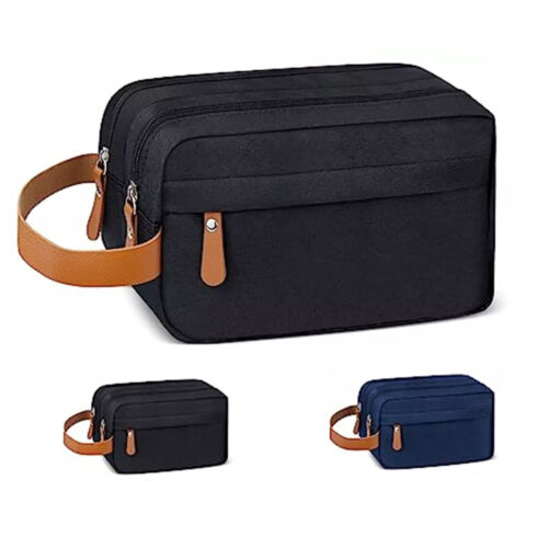 2PCS Toiletry Bag Travel Wash Case Shower Bathroom Cosmetic Storage Wa