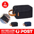 2PCS Toiletry Bag Travel Wash Case Shower Bathroom Cosmetic Storage Wa