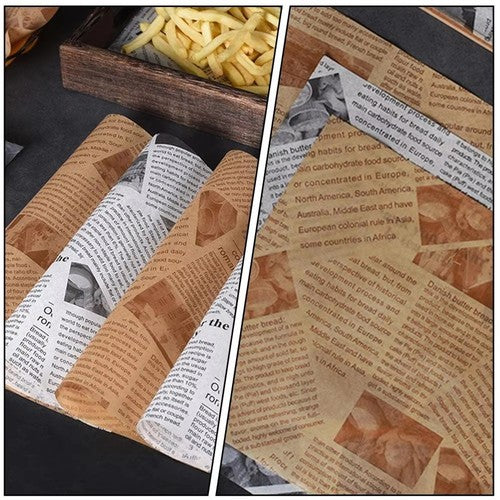 30x30cm Oil Absorbing Paper Food Frying Grease-Proof Wrapper Wrapper S