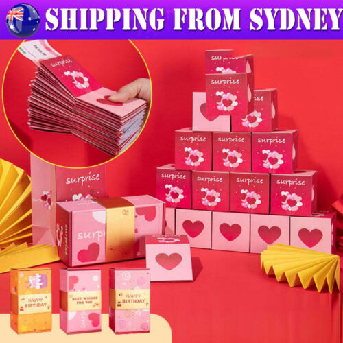 Folding Bouncing ATM Surprise Money Bounce Jumping Box Birthday Party